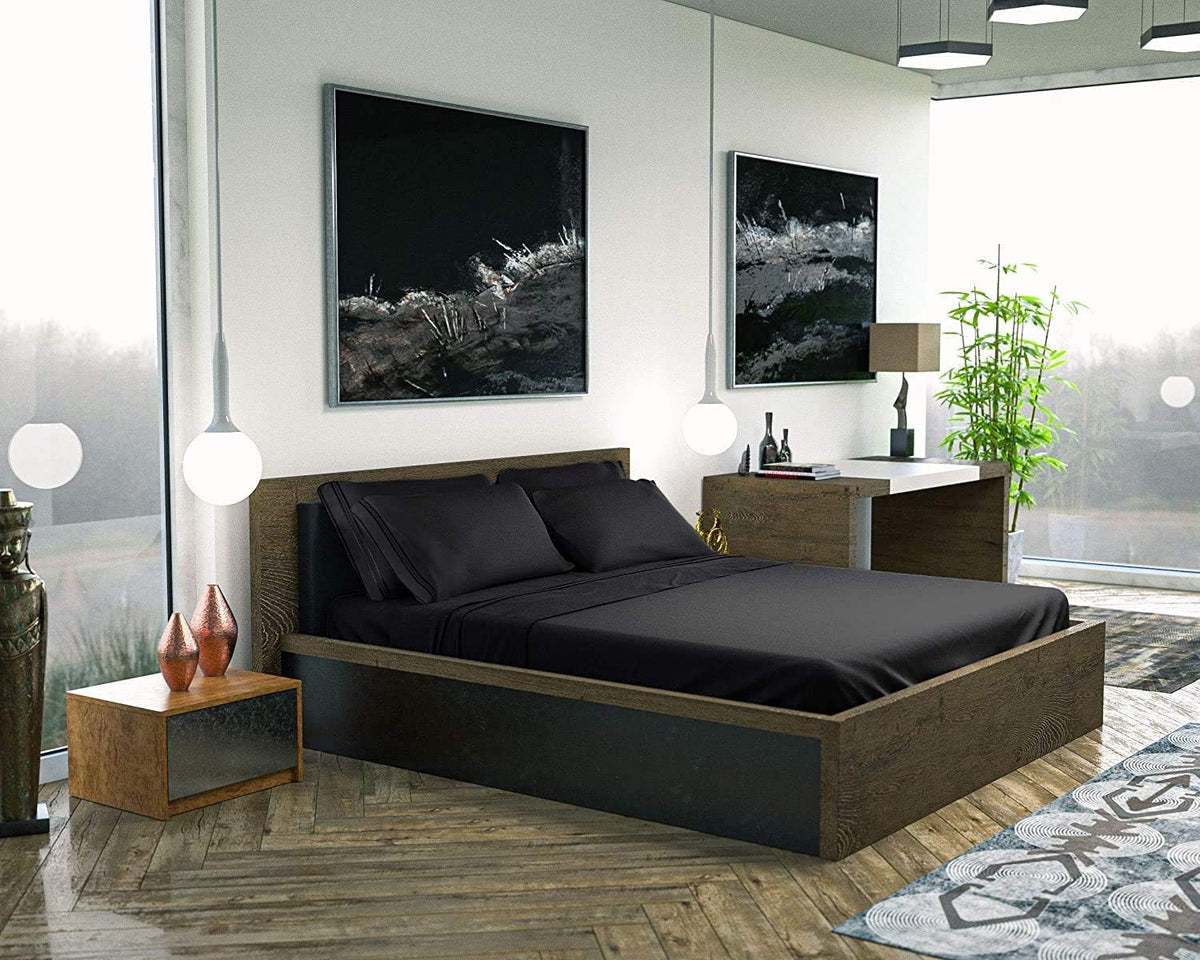 California King Sheet Sets - 6 Pcs Breathable Cooling Sheets